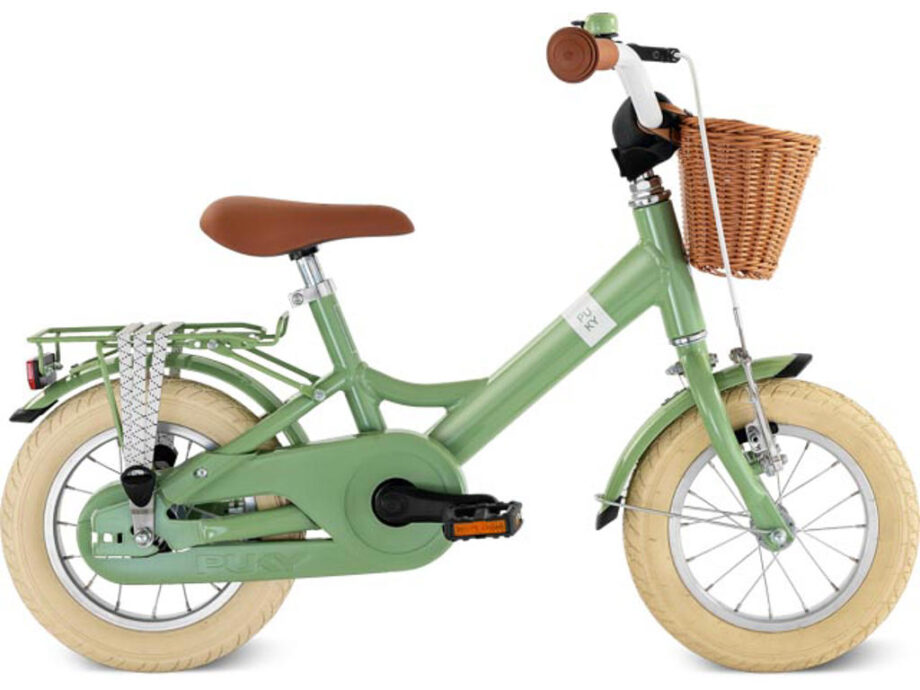 Grøn Puky Youke Classic Børnecykel – Sjov og Sikkerhed!