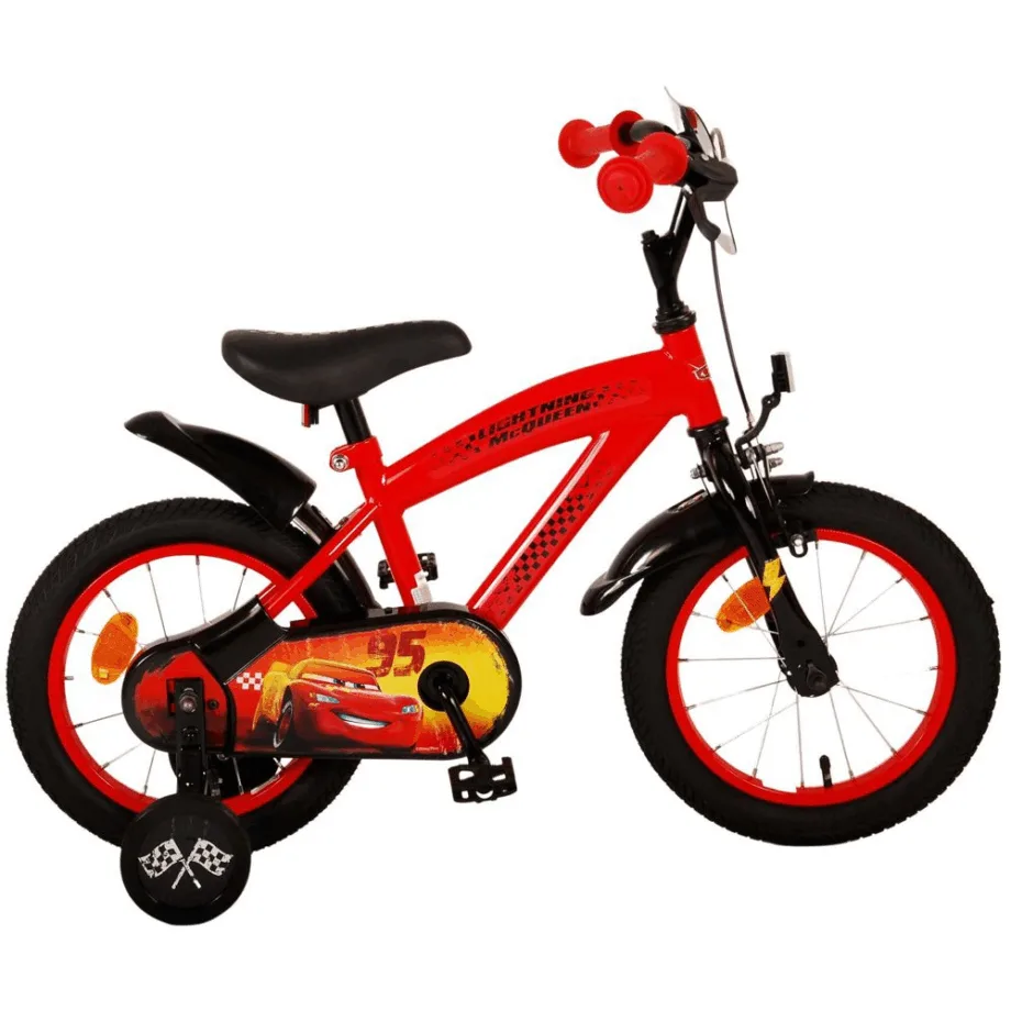 Disney Cars 16” Børnecykel – Sjov og sikker cykeltur!