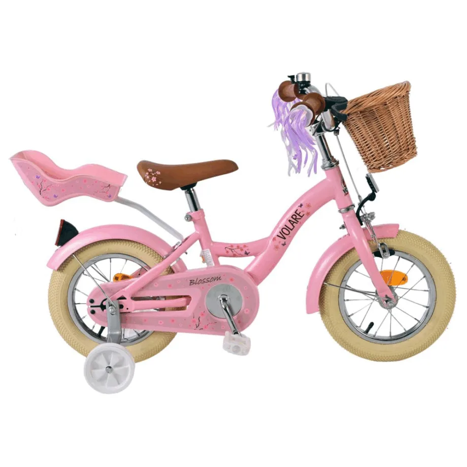 Blossom Børnecykel med Håndbremse – Sikker Leg for Børn!