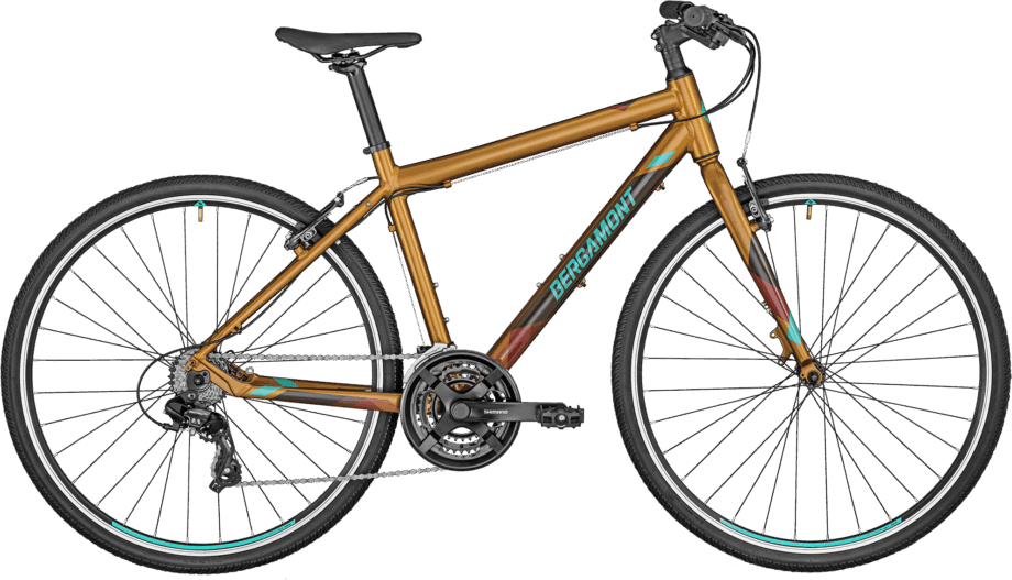 Bergamont Helix 2023 Børnecykel – Orange Tilbud!