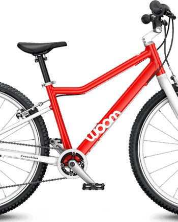 Woom Original 4 Rød – Børnecykel med 7 Gear på Udsalg!
