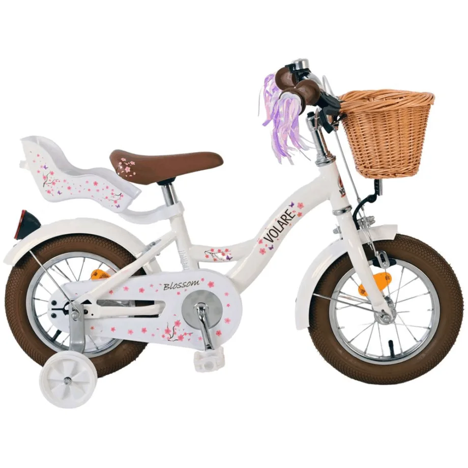 Blossom Lilla Børnecykel – Perfekt til Udendørs Leg!