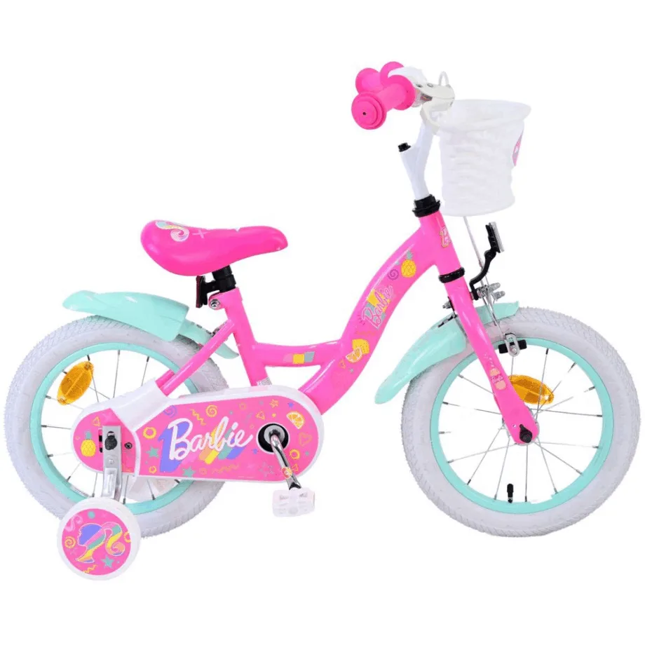 Barbie Børnecykel med Træningshjul – Sjov og Læring!