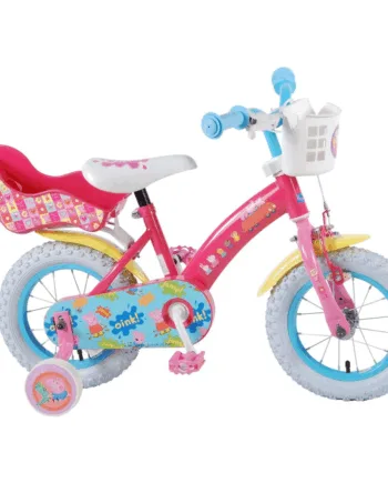 Gurli Gris Børnecykel 12” med Støttehjul - Sjov og Sikker!