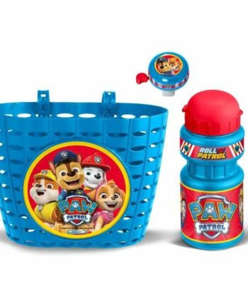 Paw Patrol Børnecykel Tilbehørssæt – Blå/Rød 3 Dele