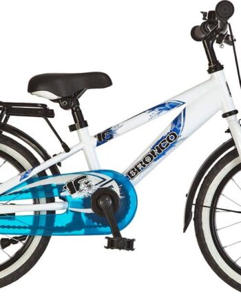 Perfekt Drengecykel til Begyndere – Bronco 752544535 Hvid