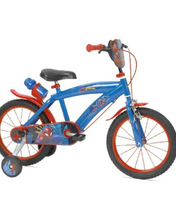 Huffy Spider-Man Børnecykel – Blå/Rød på Udsalg!