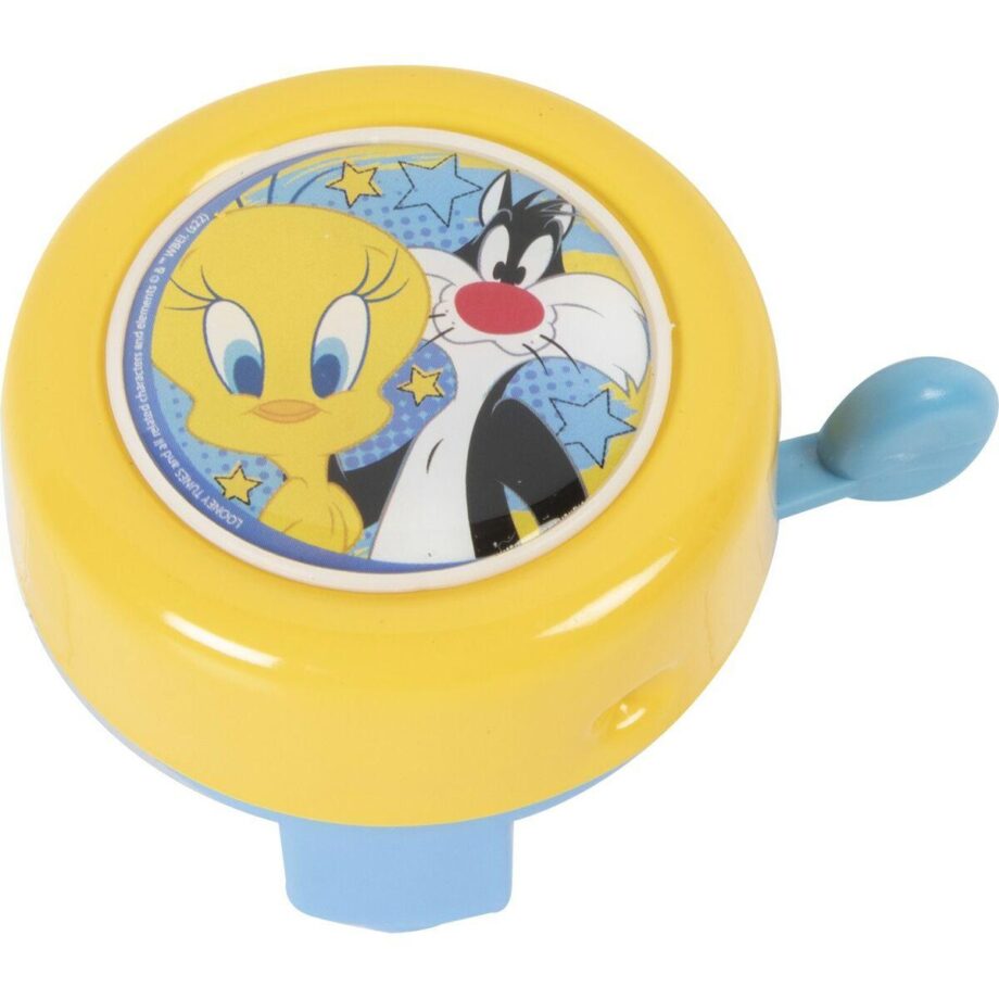 Looney Tunes Børnecykel Ringeklokke – Gul Tilbud!