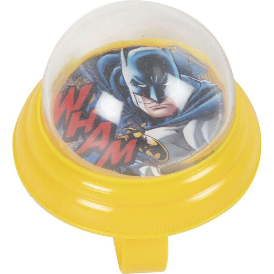Batman Ringeklokke til Børnecykel – Gul Superhelte Design