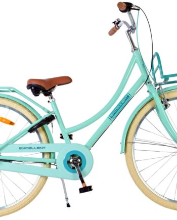 Grøn Volare Excellent Børnecykel til Piger – 26 Tommer Udsalg!