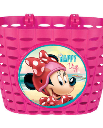 Lyserød Minnie Mouse Cykelkurv – Fantastisk Tilbud!