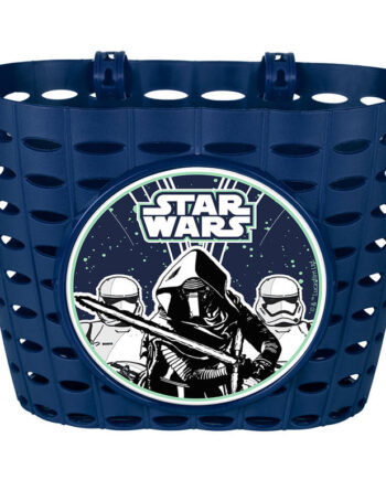 Star Wars Børnecykelkurv – Blå Eventyrkurv på Tilbud!