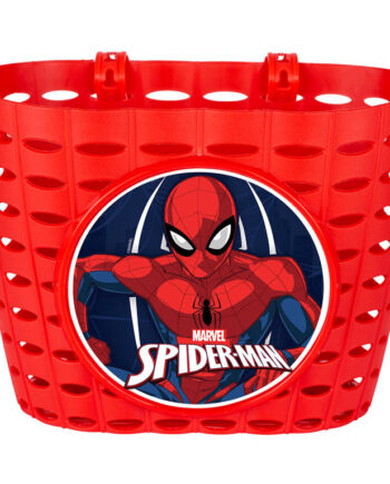 Spiderman Cykelkurv til Børn – Rød Superheltekurv
