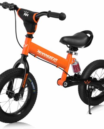 Orange Børnecykel med Affjedring - Klar til Eventyr!