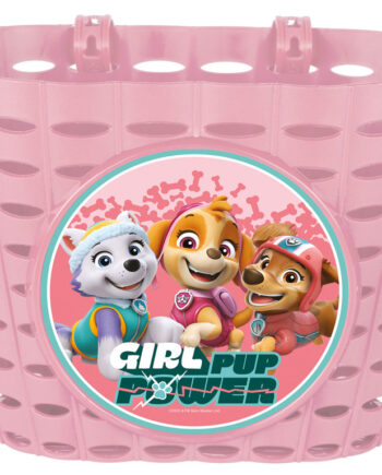 Lyserød Paw Patrol Cykelkurv til Børn – Fantastisk Tilbud!