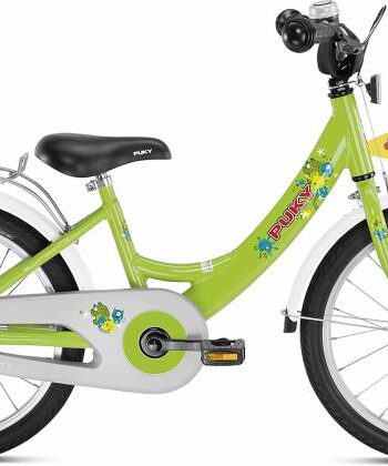Grøn Puky Alu Børnecykel – Klar til sjove eventyr!