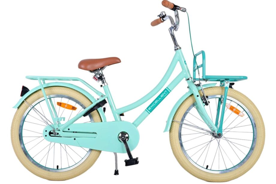 Grøn Volare Excellent Børnecykel til Piger – Fantastisk Tilbud!