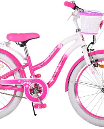 Lyserød Volare Børnecykel – Sjov og Sikker Transport!