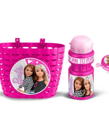 Barbie Cykelkurv Vandflaske Ringeklok - Barbie 752544535  - 3496272005084