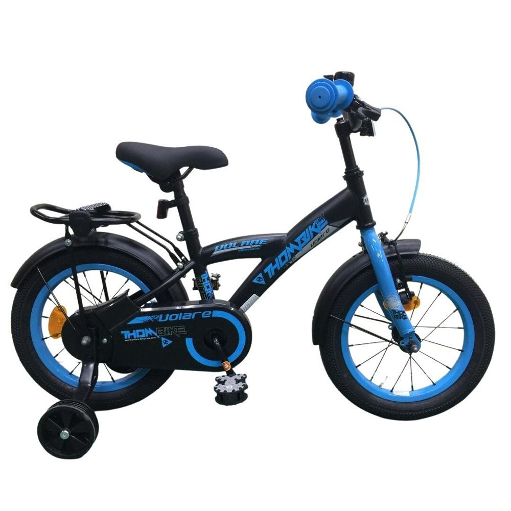 Sort Thombike Børnecykel Tommer Blå - 752544535 - 8715347213700