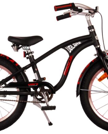 Sort Volare Miracle Cruiser Børnecykel Drenge Tommer Mat Prime Collection - Volare 752544535  - 8715347218859