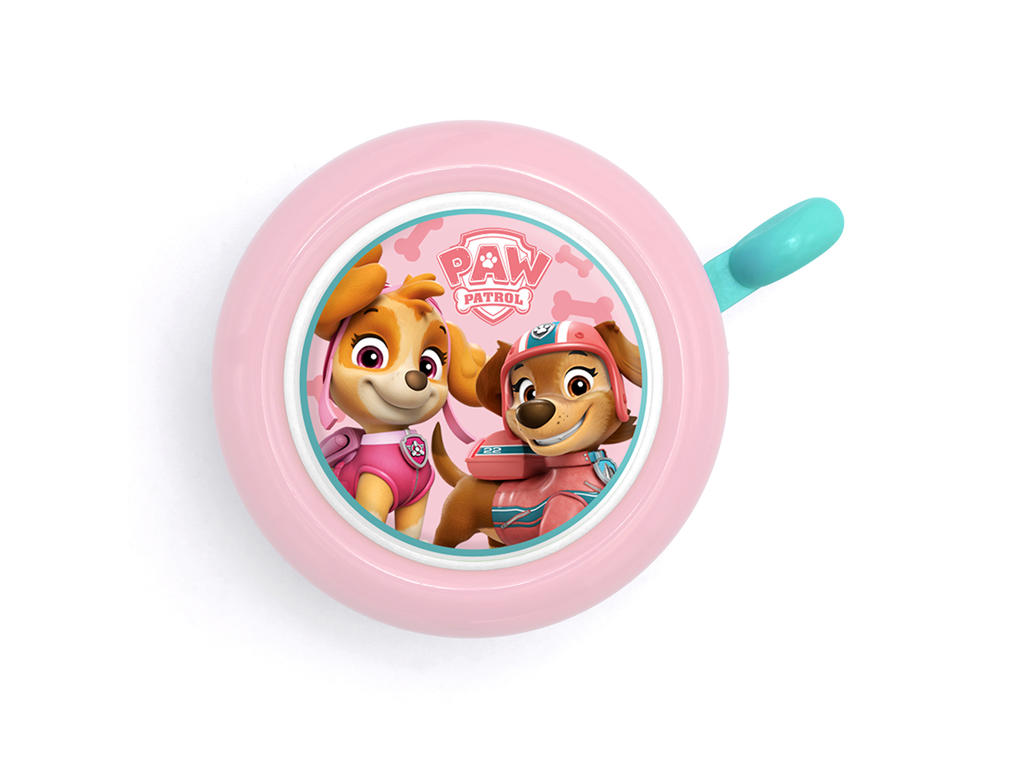 Pink Seven Paw Patrol Ringeklokke Til Børnecykel Str Ø55mm - Seven 752544535 - 5905427340065